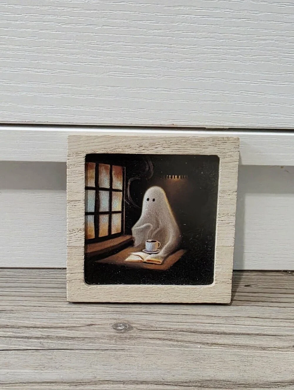 Target Bullseye Playground Halloween 2025 Ghost Frame Art Magnet